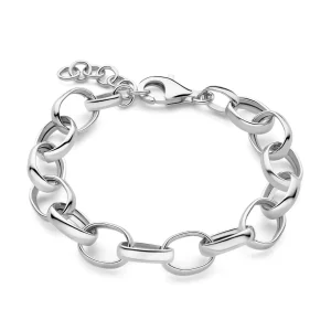 Bibbiena Poppi Acadia 925 Sterling Silber Gliederarmband