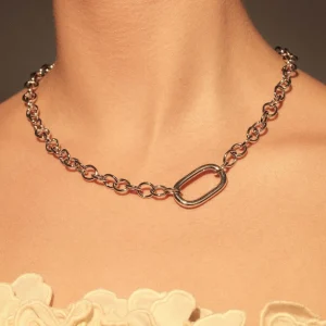 Bibbiena Poppi Acadia 925 Sterling Silber Gliederkette