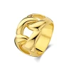 Bibbiena Poppi Adriane 925 Sterlingsilber vergoldeter Ring