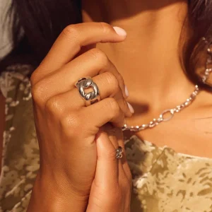 Bibbiena Poppi Adriane Ring aus 925er Sterlingsilber