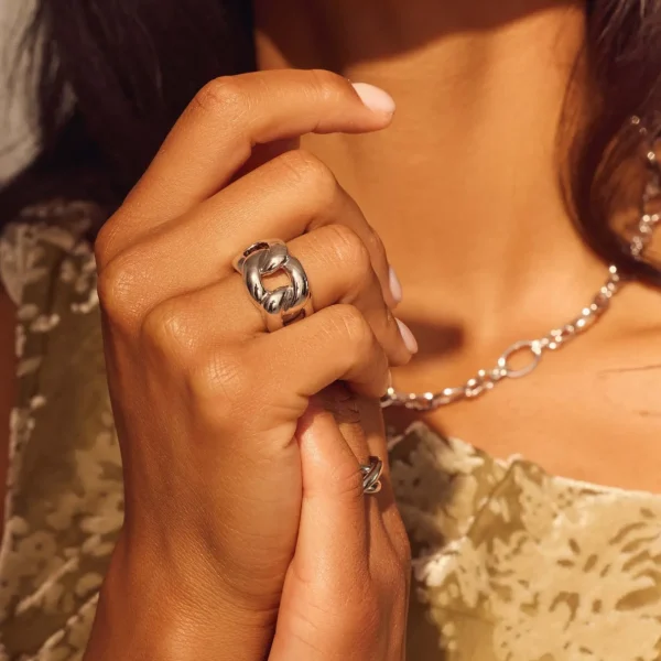 Bibbiena Poppi Adriane Ring aus 925er Sterlingsilber