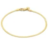 Bibbiena Poppi Alessia 925 Sterling Silber vergoldetes Armband