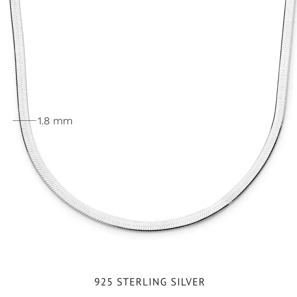 Bibbiena Poppi Alessia Halskette aus 925er Sterlingsilber