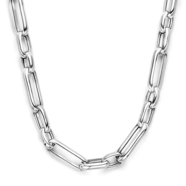 Bibbiena Poppi Casentino 925 Sterling Silber Gliederkette