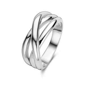 Bibbiena Poppi Casentino 925 Sterling Silber Dreifaltigkeitsring