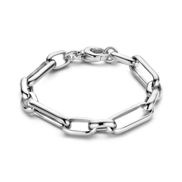 Bibbiena Poppi Casentino 925 Sterling Silber Gliederarmband