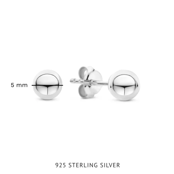 Bibbiena Poppi Casentino Ohrstecker aus 925er Sterlingsilber