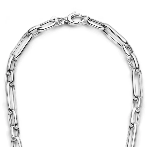 Bibbiena Poppi Casentino 925 Sterling Silber Gliederkette