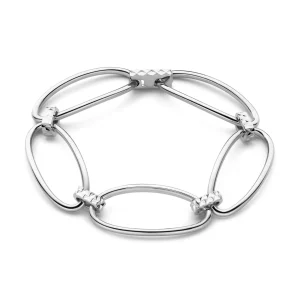 Bibbiena Poppi Clara 925 Sterling Silber Gliederarmband