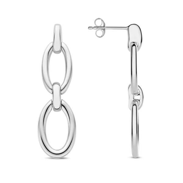 Bibbiena Poppi Clara Ohrringe aus 925er Sterlingsilber