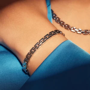 Bibbiena Poppi Dante 925 Sterling Silber Gliederarmband