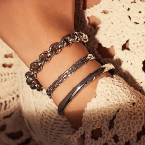 Bibbiena Poppi Dante 925 Sterling Silber Gliederarmband