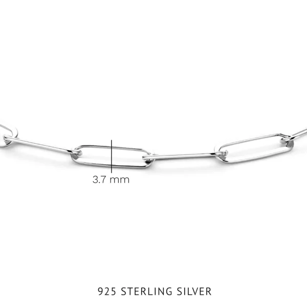 Bibbiena Poppi Felice 925 Sterling Silber Gliederarmband