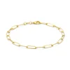 Bibbiena Poppi Felice 925er Sterlingsilber vergoldetes Gliederarmband mit 14 Karat Goldplattierung