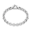 Bibbiena Poppi Lucy 925 Sterling Silber Gliederarmband