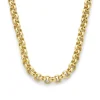 Bibbiena Poppi Lucy 925 Sterlingsilber vergoldetes Gliedercollier