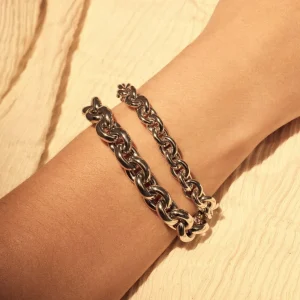 Bibbiena Poppi Mila 925 Sterling Silber Gliederarmband