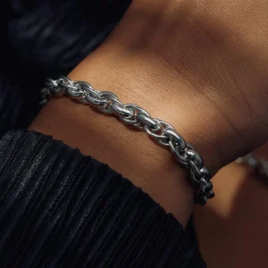 Bibbiena Poppi San Fedele Gliederarmband aus 925er Sterlingsilber