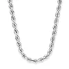 Bibbiena Poppi Viviana 925 Sterling Silber Halskette mit Twist