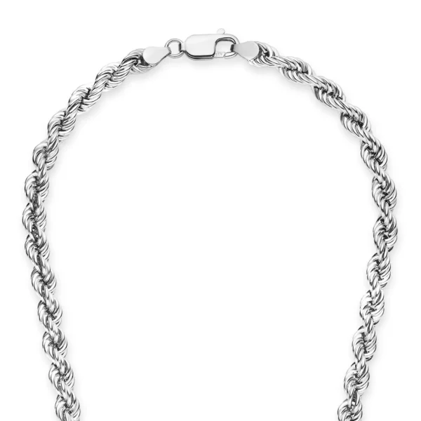 Bibbiena Poppi Viviana 925 Sterling Silber Halskette mit Twist