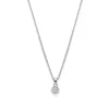 Cento Luci Rosia Halskette aus 925er Sterlingsilber mit Zirkoniasteinen