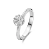 Cento Luci Rosia Ring aus 925er Sterlingsilber mit Zirkoniastein
