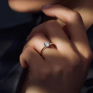 Cento Luci Rosia Ring aus 925er Sterlingsilber mit Zirkoniastein