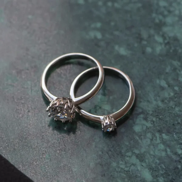 Cento Luci Rosia Ring aus 925er Sterlingsilber mit Zirkoniastein
