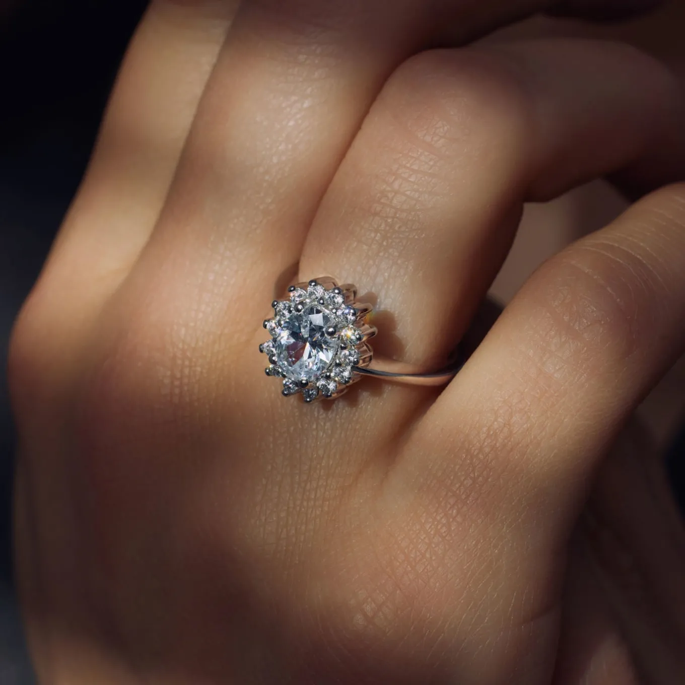 Mia Colore Bianca Ring aus 925er Sterlingsilber mit Zirkoniastein