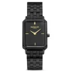 Orologio rechteckige Damenuhr schwarz