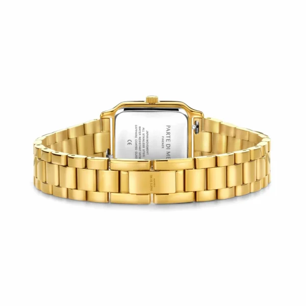 Orologio rechteckige Damenuhr silberfarben