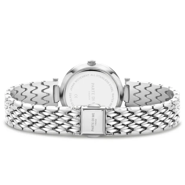 Orologio runde Damenuhr silberfarben