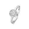 Ponte Vecchio Dalia Ring aus 925er Sterlingsilber mit Zirkoniastein
