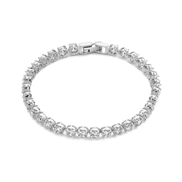 Santa Maria della Base Armband aus 925er Sterlingsilber mit Zirkoniasteinen