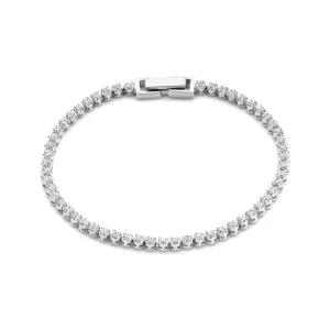 Santa Maria della Base Armband aus 925er Sterlingsilber mit Zirkoniasteinen