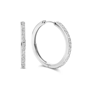 Santa Maria della Base 925er Sterlingsilber-Ohrringe mit Zirkoniasteinen