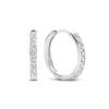 Santa Maria della Base 925er Sterlingsilber-Ohrringe mit Zirkoniasteinen