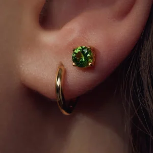 Santa Maria della Base Ohrringe aus vergoldetem 925er Sterlingsilber mit 14 Karat Goldplattierung