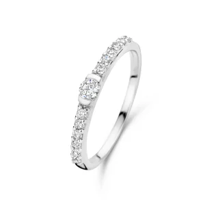 Santa Maria della Base Ring aus 925er Sterlingsilber mit Zirkoniasteinen