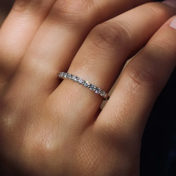 Santa Maria della Base Ring aus 925er Sterlingsilber mit Zirkoniasteinen