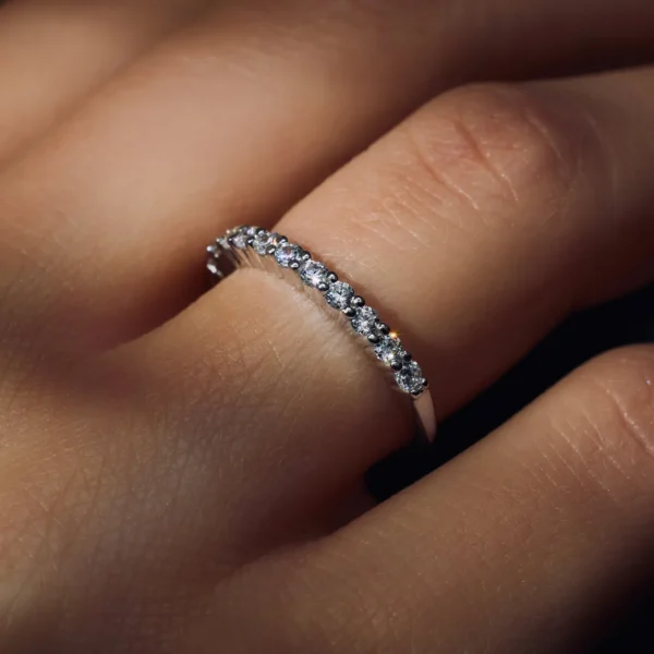 Santa Maria della Base Ring aus 925er Sterlingsilber mit Zirkoniasteinen