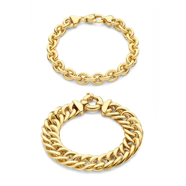 Sorprendimi 925 Sterling Silber vergoldetes Armband Geschenkset