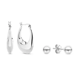 Sorprendimi 925 Sterling Silber Ohrringe Set