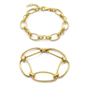 Sorprendimi 925 Sterling Silber vergoldetes Armband Geschenkset