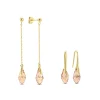Sorprendimi 925 Sterling Silber vergoldet Ohrringe Set