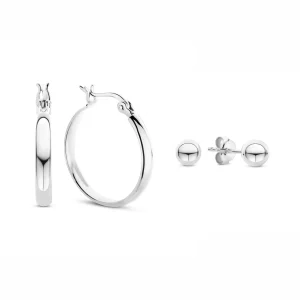 Sorprendimi 925 Sterling Silber Ohrringe Set