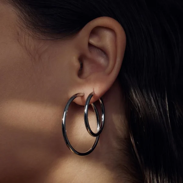 Sorprendimi 925 Sterling Silber Ohrringe mit farbigen Zirkonia Steinen besetzt