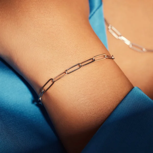 Sorprendimi 925 Sterling Silber Halskette und Armband Geschenkset