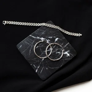 Sorprendimi 925 Sterling Silber Ohrringe mit farbigen Zirkonia Steinen besetzt