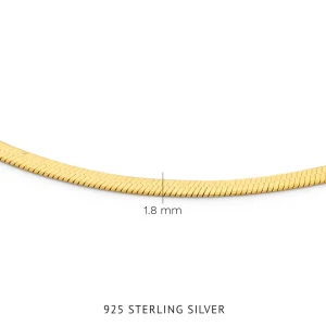 Sorprendimi schwarze Uhr und 925 Sterling Silber vergoldetes Armband